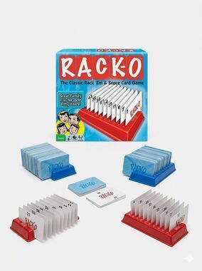 🔹️Rack-O 2020 Edition Family Card Game